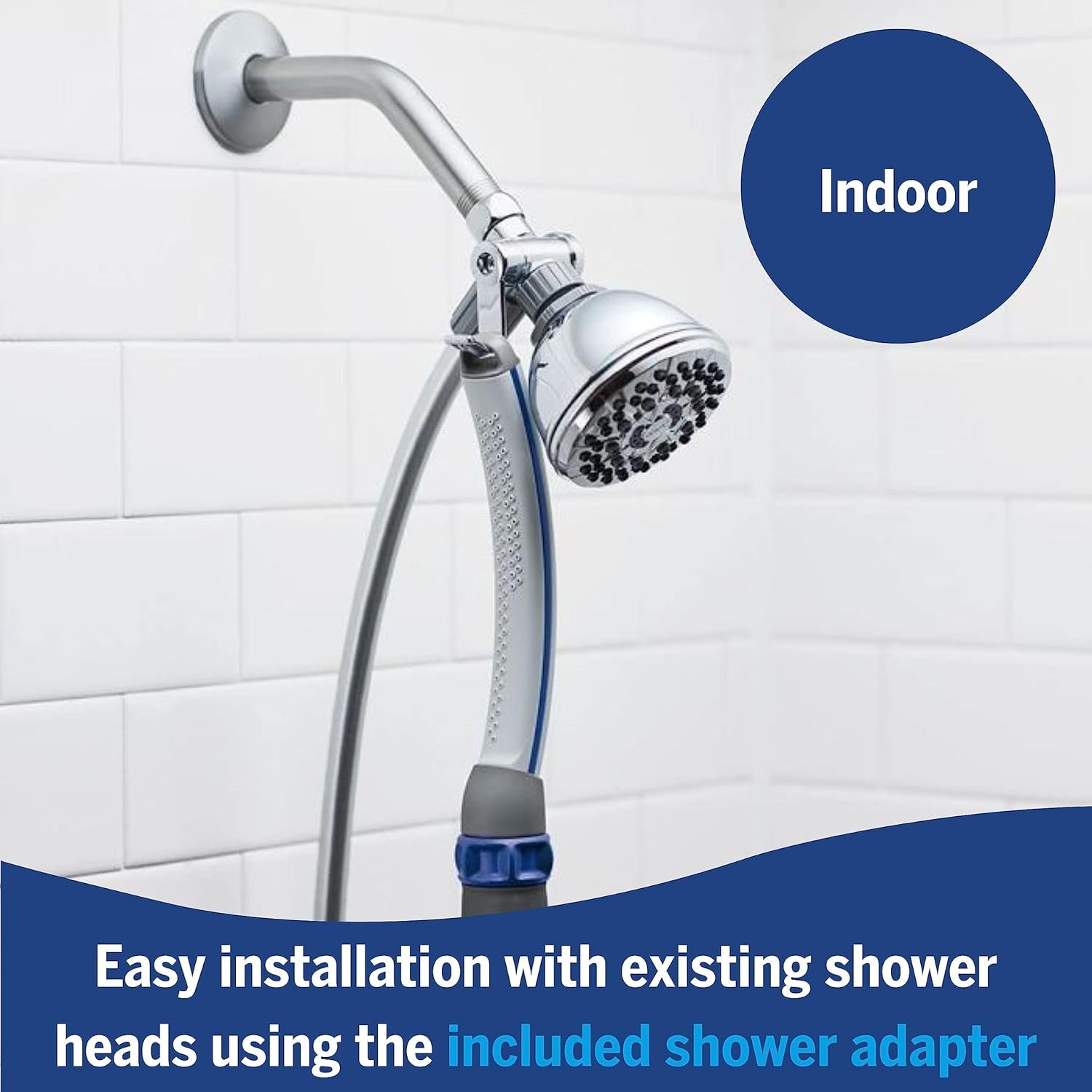 Dog Shower Sprayer with 8ft Hose – Quick & Easy Indoor/Outdoor Bathing Tool - Image 2