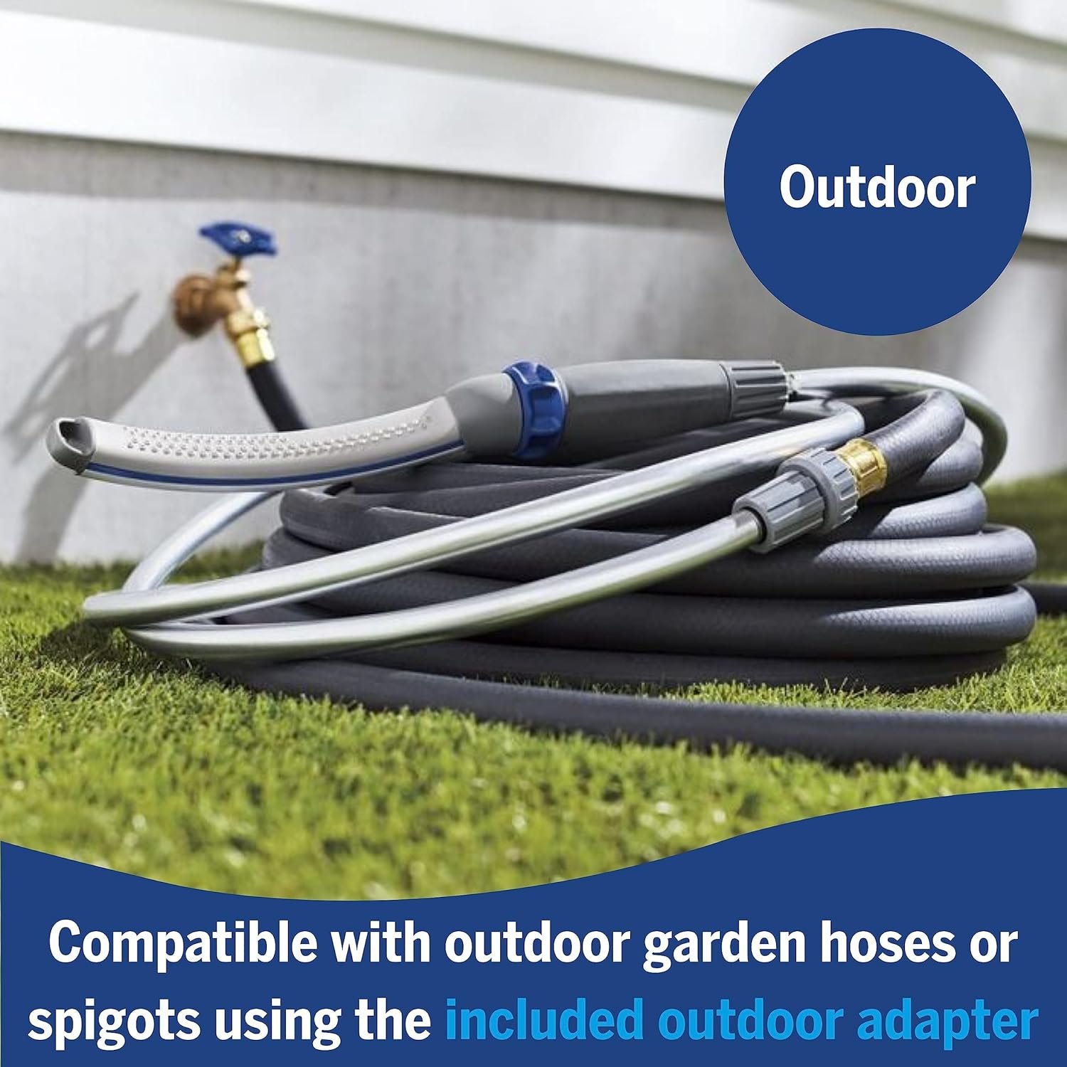 Dog Shower Sprayer with 8ft Hose – Quick & Easy Indoor/Outdoor Bathing Tool - Image 3